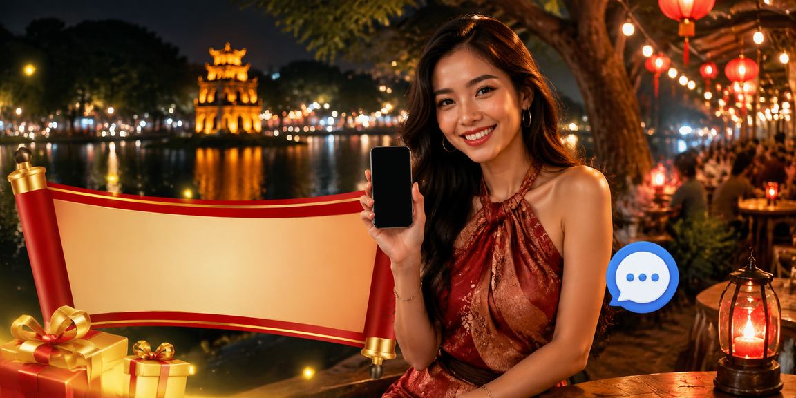 Người dùng Hà Nội đăng nhập tài khoản casino trực tuyến tại chợ đêm qua điện thoại